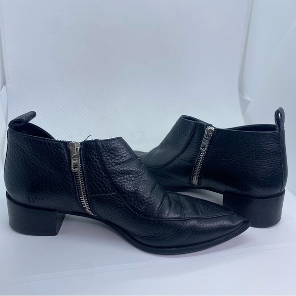 Everlane Boss Boot Pebbled Leather Black - Picture 4 of 10